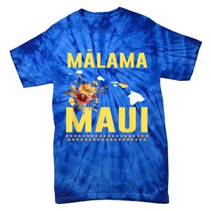 Malama Maui Malama Strong Hawaii Tie-Dye T-Shirt