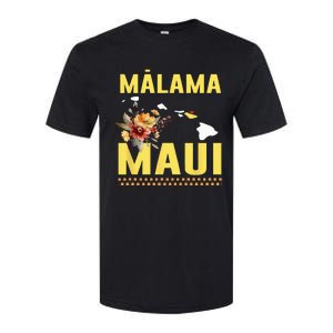 Malama Maui Malama Strong Hawaii Softstyle CVC T-Shirt