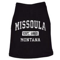 Missoula Montana Mt Vintage Established Sports Doggie Tank