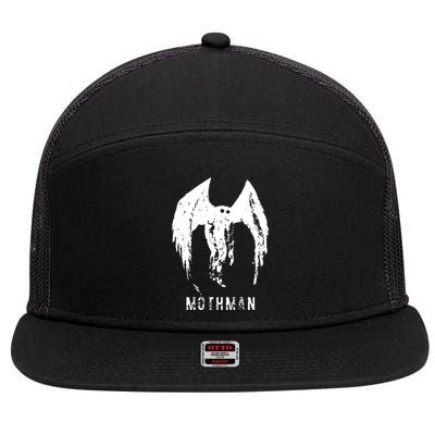 Mothman Monster 7 Panel Mesh Trucker Snapback Hat