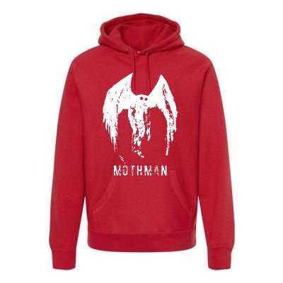 Mothman Monster Premium Hoodie