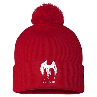 Mothman Monster Pom Pom 12in Knit Beanie