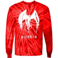 Mothman Monster Tie-Dye Long Sleeve Shirt