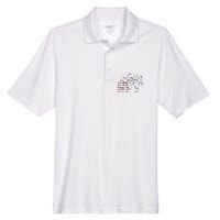 Make Me Mad Lain Men's Origin Performance Pique Polo