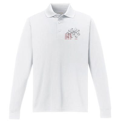 Make Me Mad Lain Performance Long Sleeve Polo