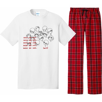 Make Me Mad Lain Pajama Set