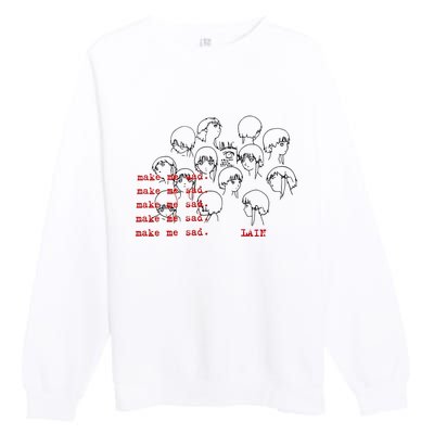 Make Me Mad Lain Premium Crewneck Sweatshirt