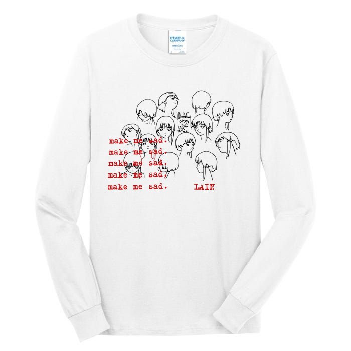 Make Me Mad Lain Tall Long Sleeve T-Shirt