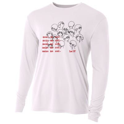 Make Me Mad Lain Cooling Performance Long Sleeve Crew