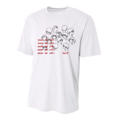 Make Me Mad Lain Performance Sprint T-Shirt