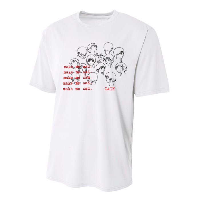 Make Me Mad Lain Performance Sprint T-Shirt