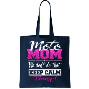 Motocross Moto Mom Dirt Bike Motorcycle Mx Racing Gift Tote Bag