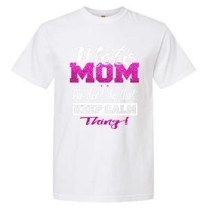 Motocross Moto Mom Dirt Bike Motorcycle Mx Racing Gift Garment-Dyed Heavyweight T-Shirt