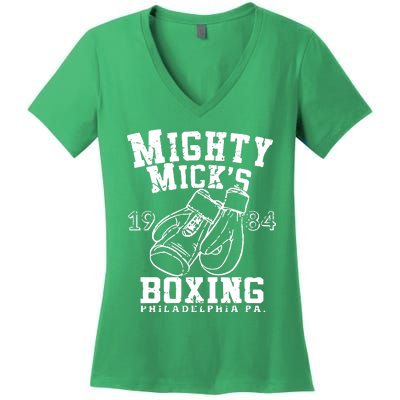 Mighty Micks Women's V-Neck T-Shirt