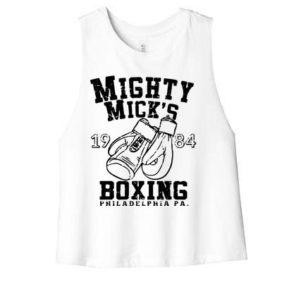 Mighty Micks Women's Racerback Cropped Tank