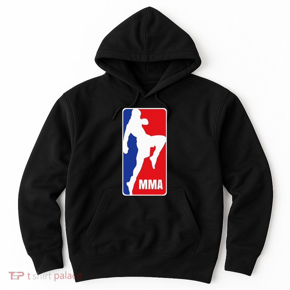 Mma Mixed Martial Arts Retro Fighting Fan Logo Hoodie