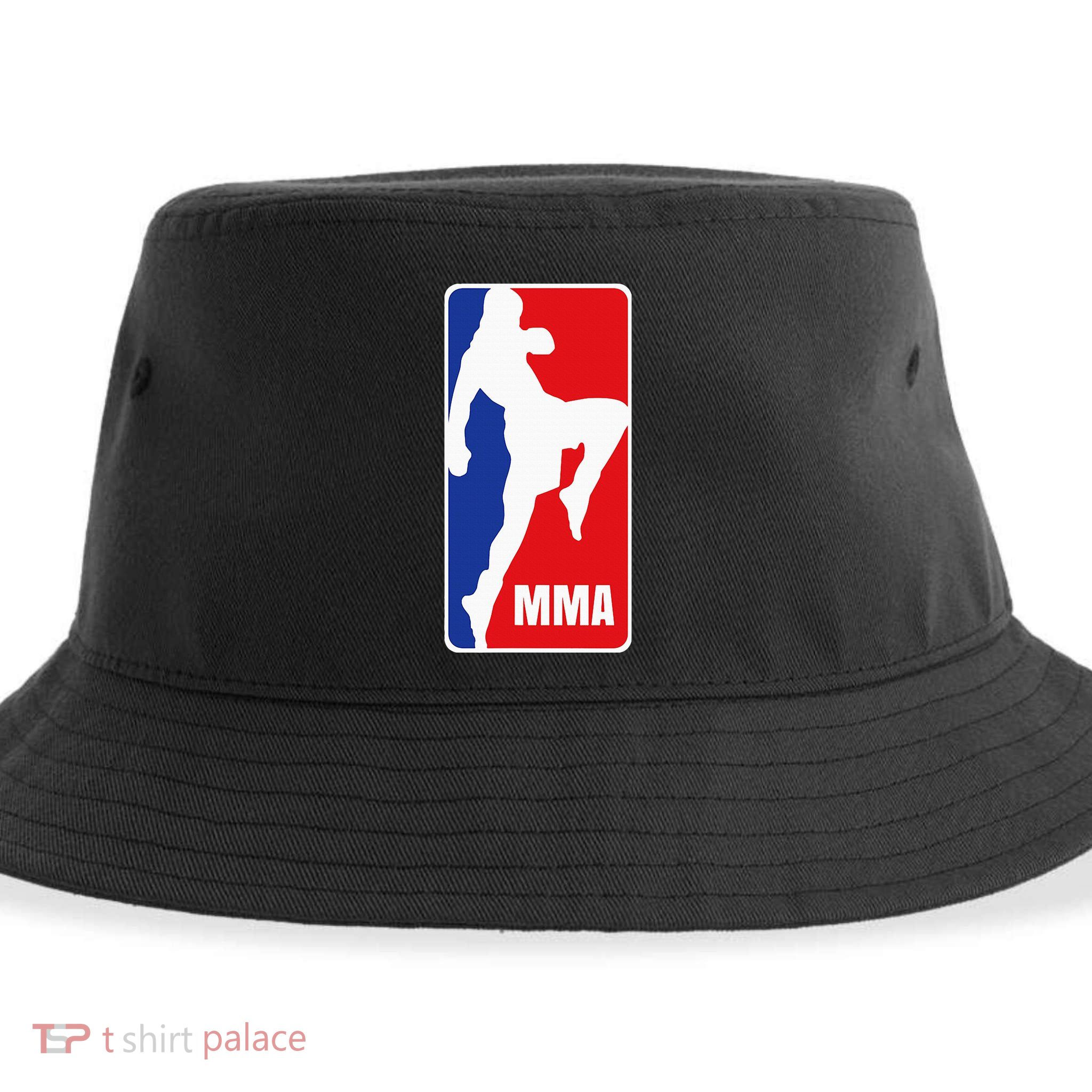 Mma Mixed Martial Arts Retro Fighting Fan Logo Sustainable Bucket Hat
