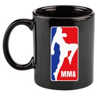 Mma Mixed Martial Arts Retro Fighting Fan Logo 11oz C Handle Ceramic Mug