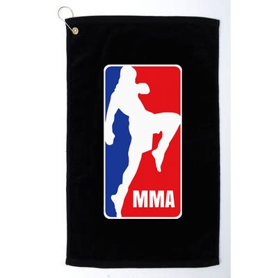 Mma Mixed Martial Arts Retro Fighting Fan Logo Golf Towel