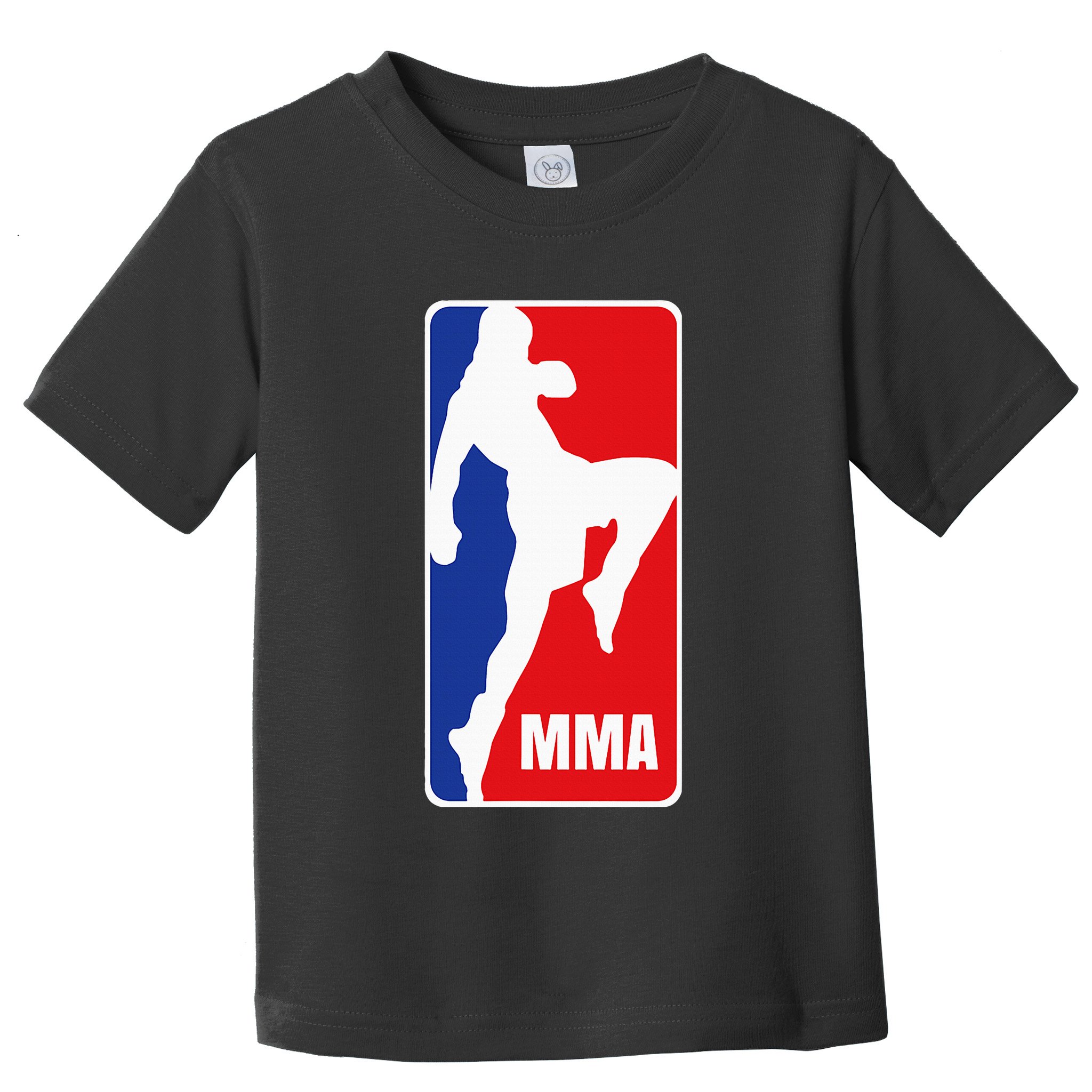Mma Mixed Martial Arts Retro Fighting Fan Logo Toddler T-Shirt