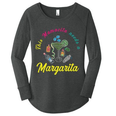 Mamacita Margarita Mamacita Needs A Margarita Mamacita Cool Gift Women's Perfect Tri Tunic Long Sleeve Shirt