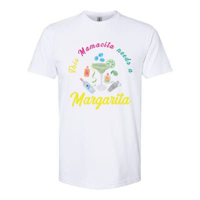 Mamacita Margarita Mamacita Needs A Margarita Mamacita Cool Gift Softstyle® CVC T-Shirt