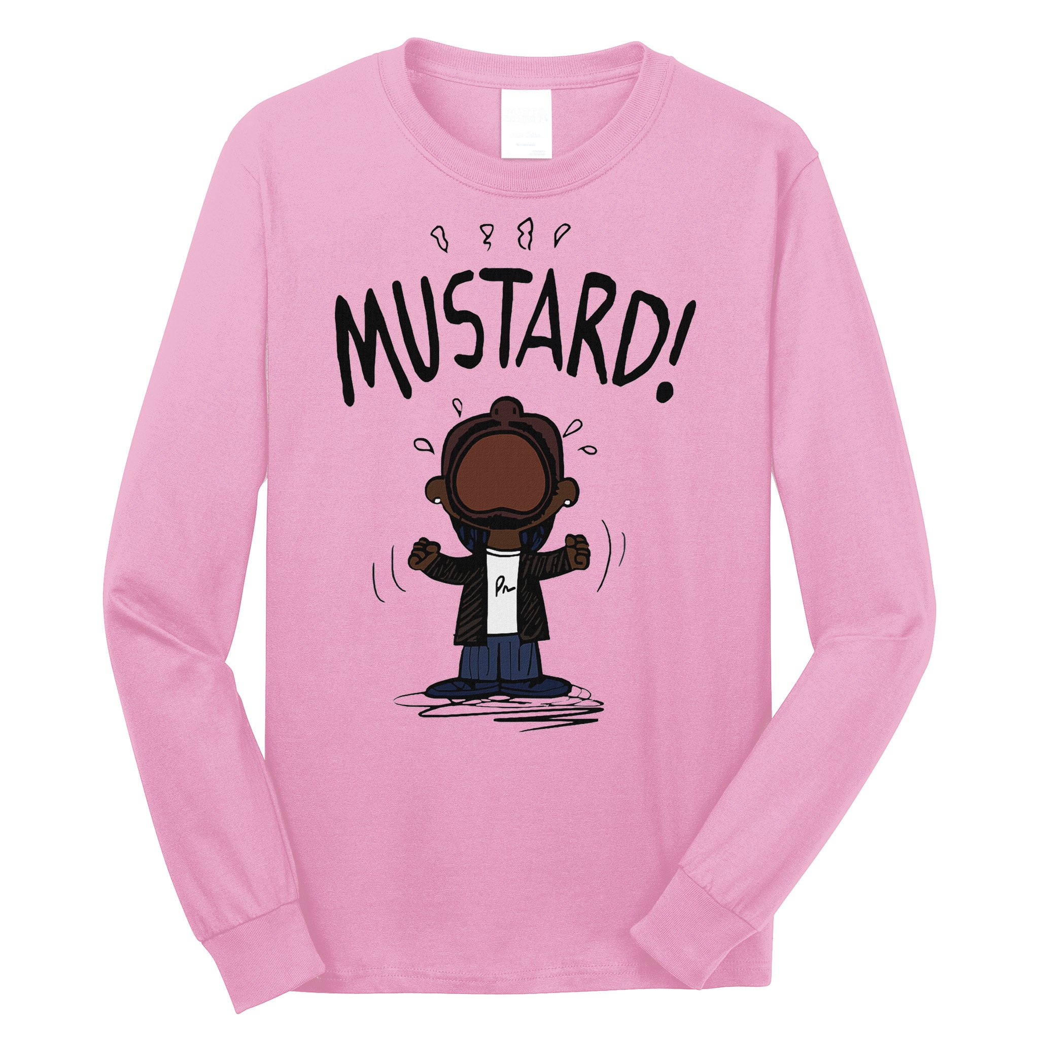 Mustard Meme Long Sleeve Shirt