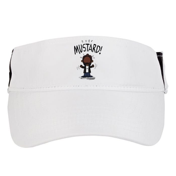 Mustard Meme Adult Drive Performance Visor