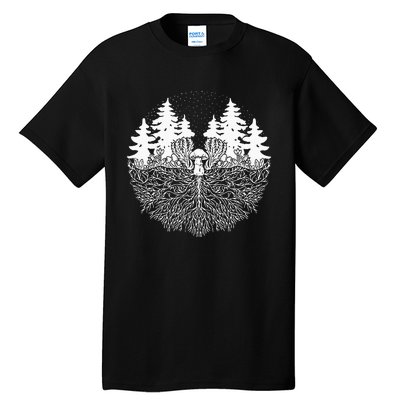 Mycelium Mushroom Tall T-Shirt