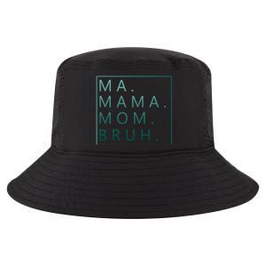 Ma Mama Mom Bruh Green Quote Mama Cute Gift Cool Comfort Performance Bucket Hat