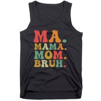 Ma Mama Mom Bruh Retro Tank Top