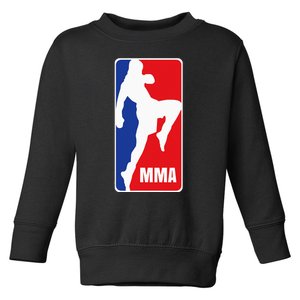 MMA Mixed Martial Arts Retro Fighting Fan Toddler Sweatshirt