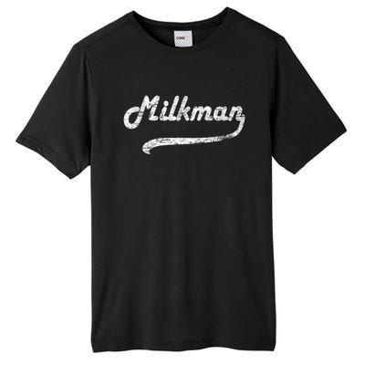 Milkman Milk Man Milk Maker Funny Job Profession Tall Fusion ChromaSoft Performance T-Shirt