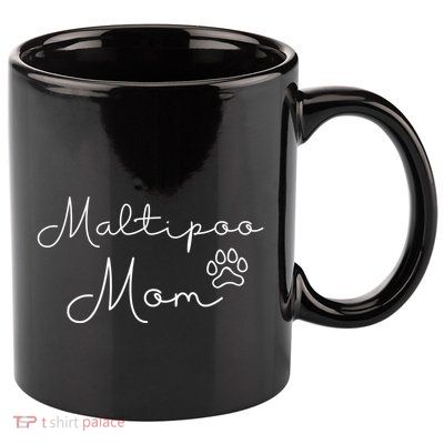 Maltipoo Mom Malitpoo Momma Maltipoo Mama Gift 11oz C Handle Ceramic Mug