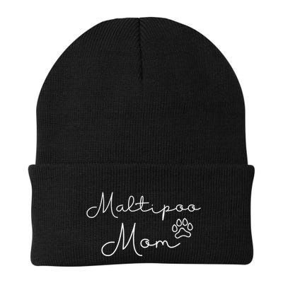 Maltipoo Mom Malitpoo Momma Maltipoo Mama Gift Beanie