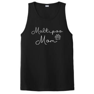 Maltipoo Mom Malitpoo Momma Maltipoo Mama Gift PosiCharge Competitor Tank