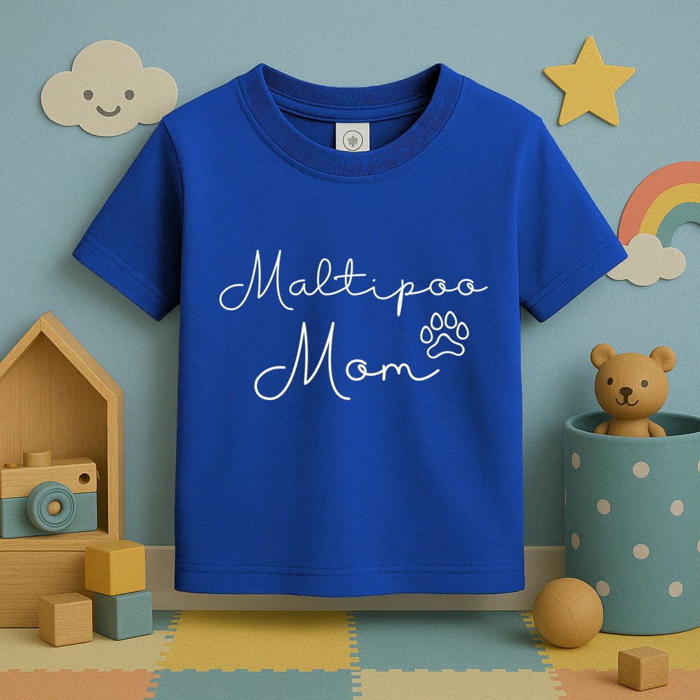 Maltipoo Mom Malitpoo Momma Maltipoo Mama Gift Toddler T-Shirt
