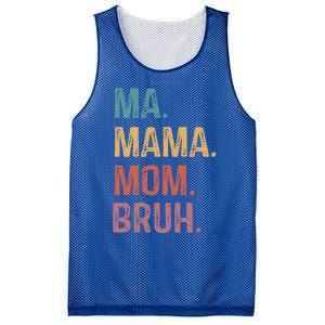 Ma Mama Mom Bruh Mommy Funny Saying Mother Gift Mesh Reversible Basketball Jersey Tank