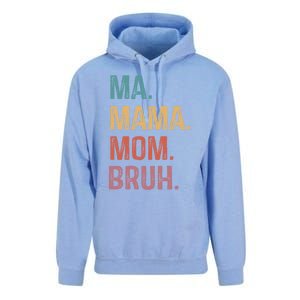 Ma Mama Mom Bruh Mommy Funny Saying Mother Gift Unisex Surf Hoodie