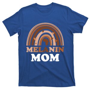 Melanated Melanin Mom Black Mom Queen Black History Month Cute Gift T-Shirt