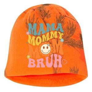 Mama Mommy Mom Bruh Mom Mother Kati - Camo Knit Beanie