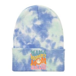 Mama Mommy Mom Bruh Mom Mother Tie Dye 12in Knit Beanie