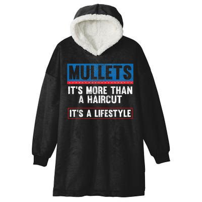 Make Morgan Mullets Great Again Country Music Hooded Wearable Blanket
