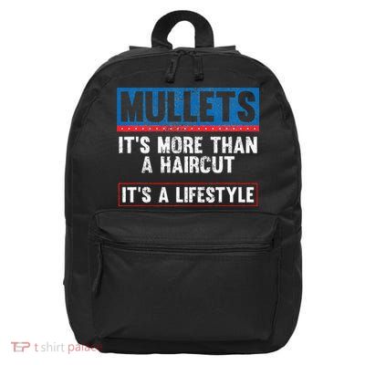 Make Morgan Mullets Great Again Country Music 16 in Basic Backpack