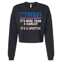 Make Morgan Mullets Great Again Country Music Cropped Pullover Crew