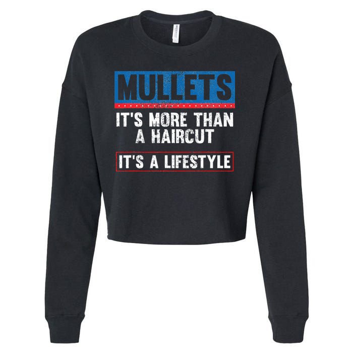 Make Morgan Mullets Great Again Country Music Cropped Pullover Crew