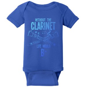 Music Musician Musical Instrut Gift Clarinet Cute Gift Baby Bodysuit