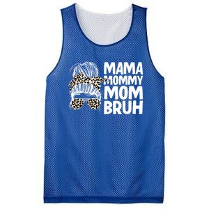 Mama Mommy Mom Bruh Gift Mesh Reversible Basketball Jersey Tank