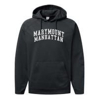 Marymount Manhattans Performance Fleece Hoodie