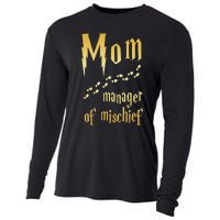 Magical Mom, Manager Of Mischief Cooling Performance Long Sleeve Crew